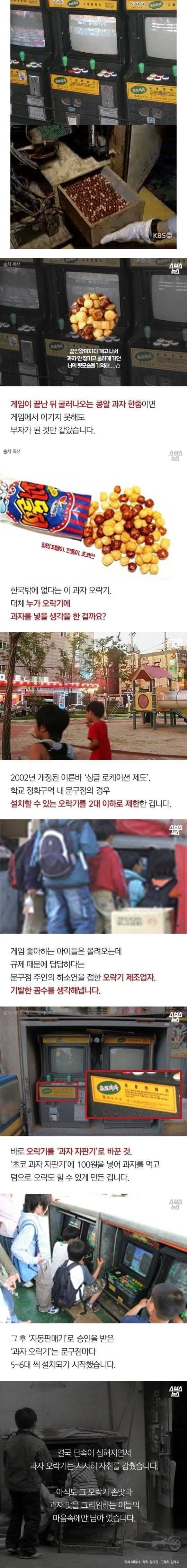 옛날 오락기에서 꾀돌이가 나왔던 이유