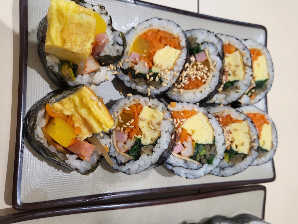 질리지 않는 김밥